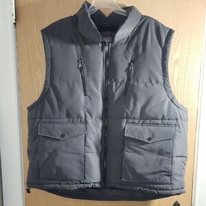 Beverly Hills Polo Club Charcoal Puffer Vest